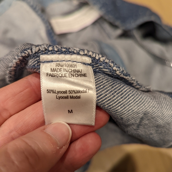 Chambray Dress with sparkles - Picture 5 of 10